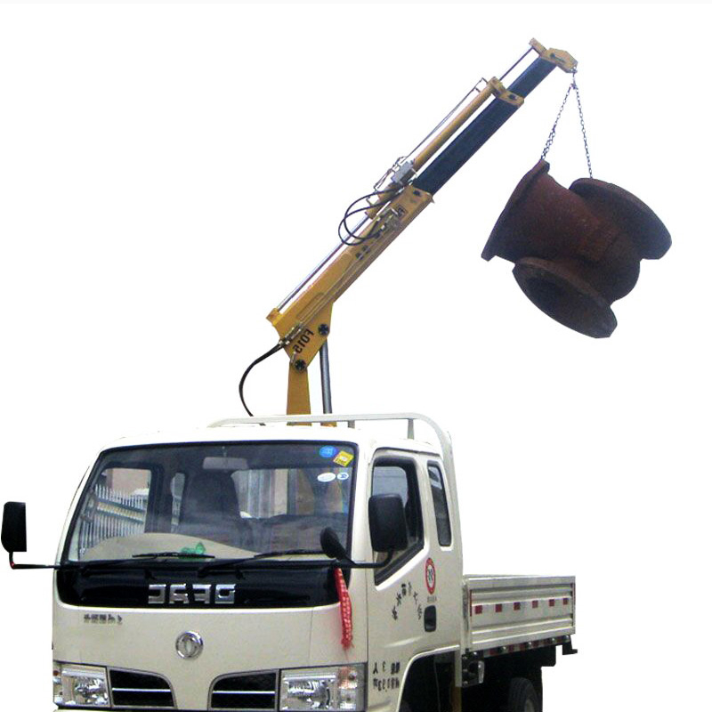 Ton Knuckle Boom Truck Mounted Crane Bob Lift